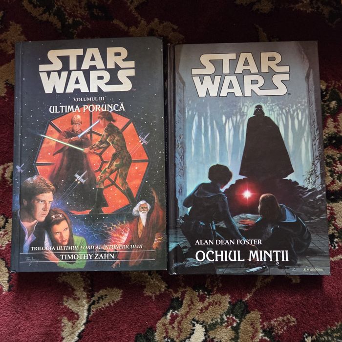 Star Wars - Ultima Porunca si Ochiul Mintii - ed Amaltea - impecabile