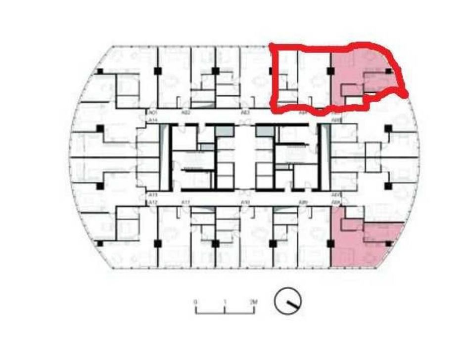 Продажа квартиры 4/33/47 коробка, ЖК Piramit Tower, Яккасарайский р-н