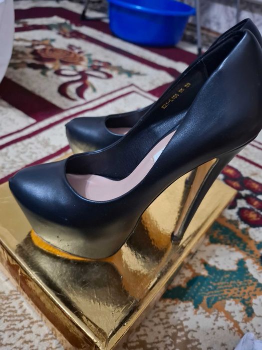 Туфли каблук стиль