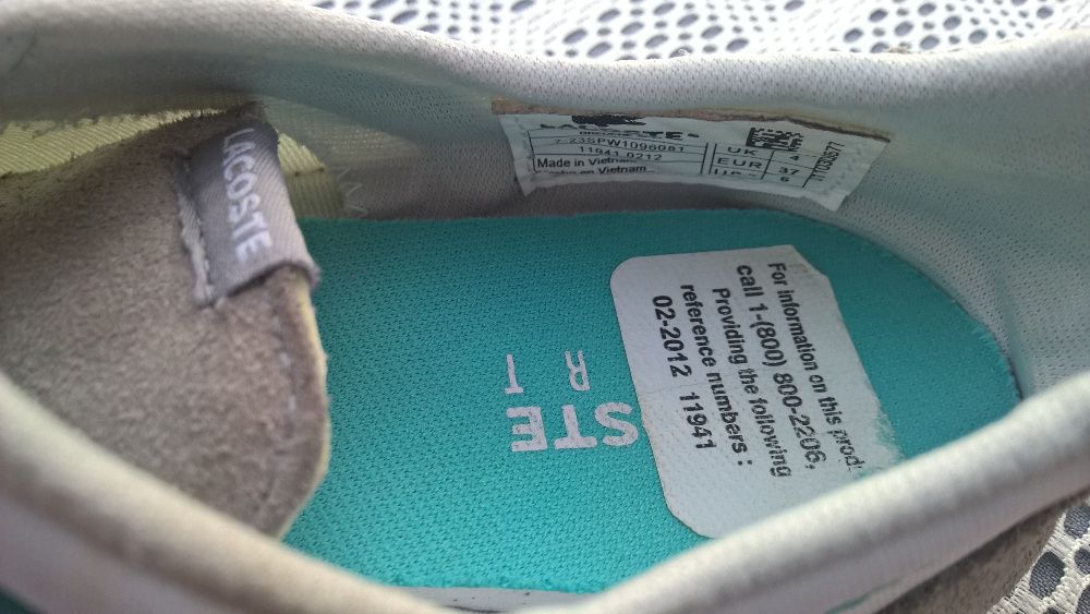 "LACOSTE " нови обувки