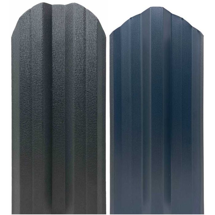 Метална ограда RAL7024 графит, оградка за двор