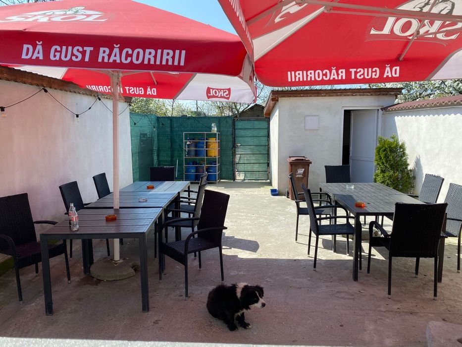 Se vand 3 spatii comerciale + casa la rosu +curte