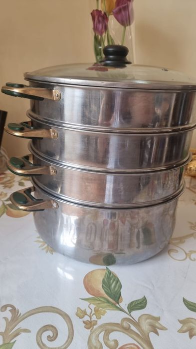 Мантоварка  из нержавейки 32 см