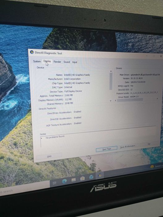 Asus x555l ecran 15.6