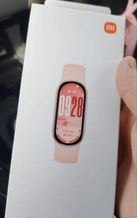 xiaomi smart band 10 розовый