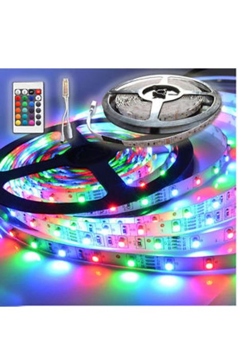 Banda Led Strip 5M RGB cu telecomanda,Nou!