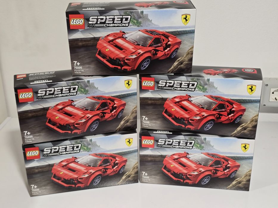 LEGO 76895 Speed Champions Ferrari F8 Tributo - NOU Original