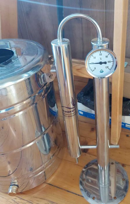 Казанка / дестилатор / дестилационна апаратура модел Доцент 30 литра