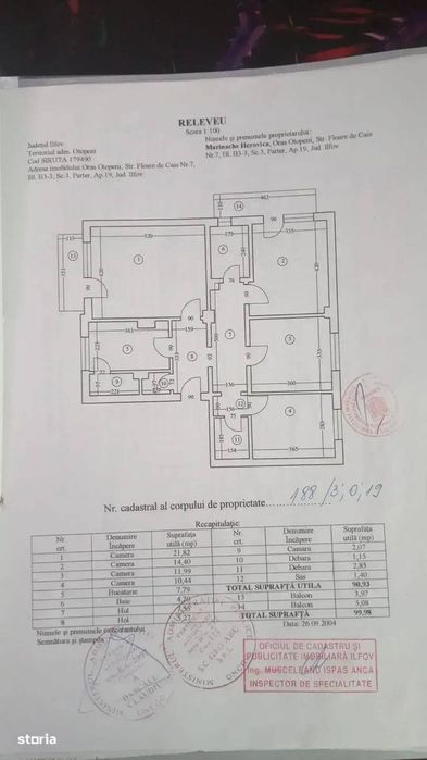 Apartament 4 Camere Otopeni | Ultracentral | Parter | Floare de Cais