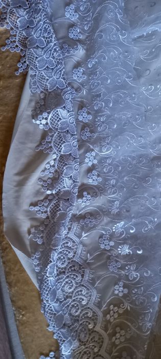 Штора из органзы