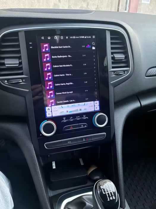 Navigatie Android 15 Renault Megane 4 / Talisman Tip Tesla | QLED | CarPlay Wireless | DSP
