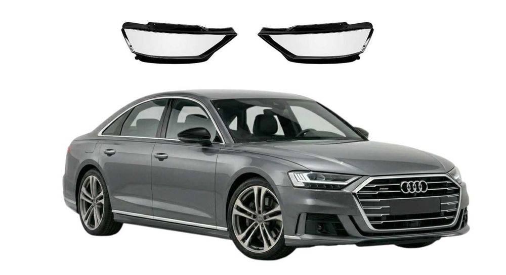 Стъкла за фар Audi A8 D5 2017-2022, Капаци за фарове/стъкла Audi A8 D5