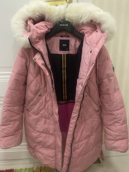 Куртка зимняя для девочек размер 146