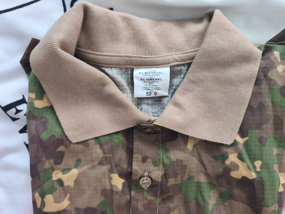 Tricouri militare cu guler si maneca lunga/scurta