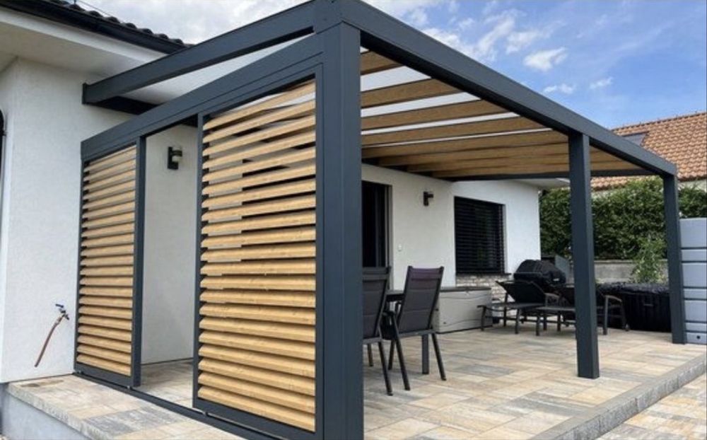 Producator terase si pergole din lemn la super pret