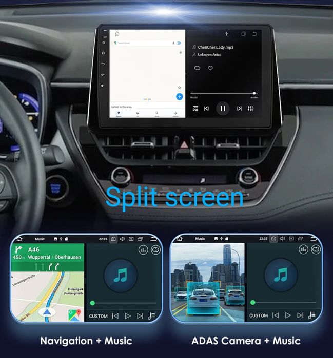 Navigatie Android dedicata Toyota Corolla 12 (2018-2021)
