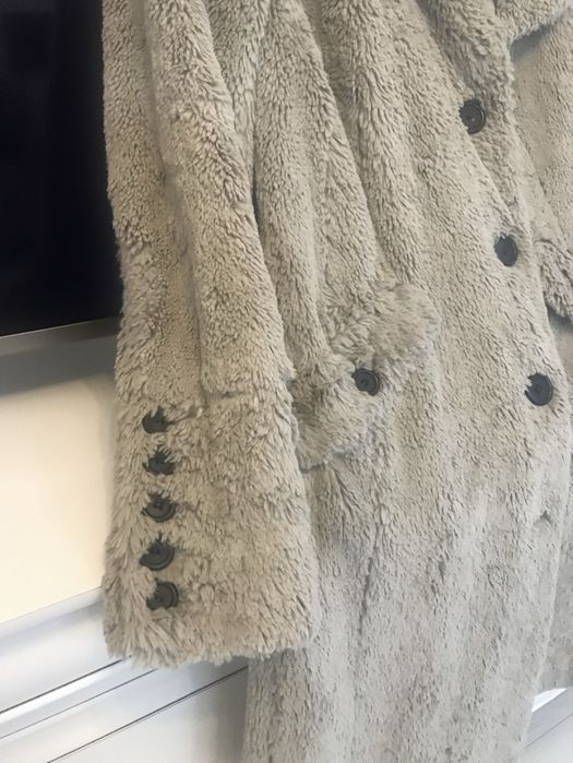 Palton cu efect de blana Caludia Strater