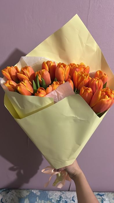 Выгодные цены на тюльпаны