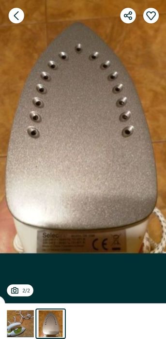 Fier de calcat de voiaj Selecline EVO cu puterea de 800W