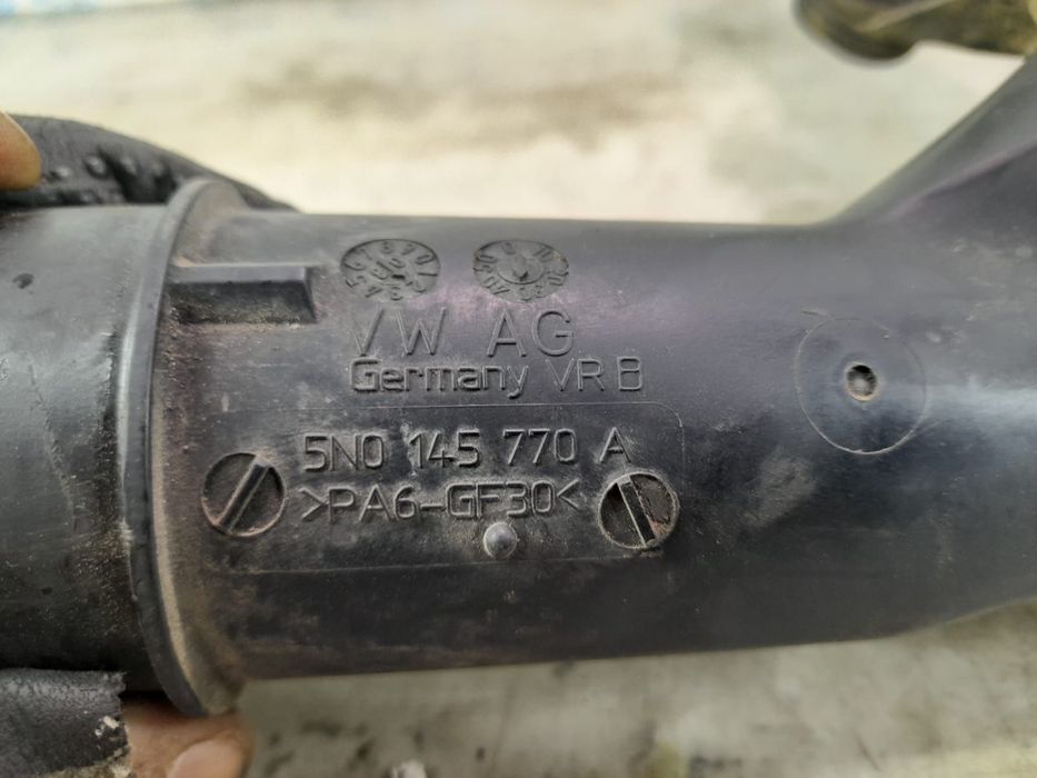 Furtun intercooler 5N0145770A 2.0 tdi CBAB Seat Leon 2 1P [2005 - 200