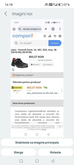 Încălțăminte de protectie JALAS ZENIT