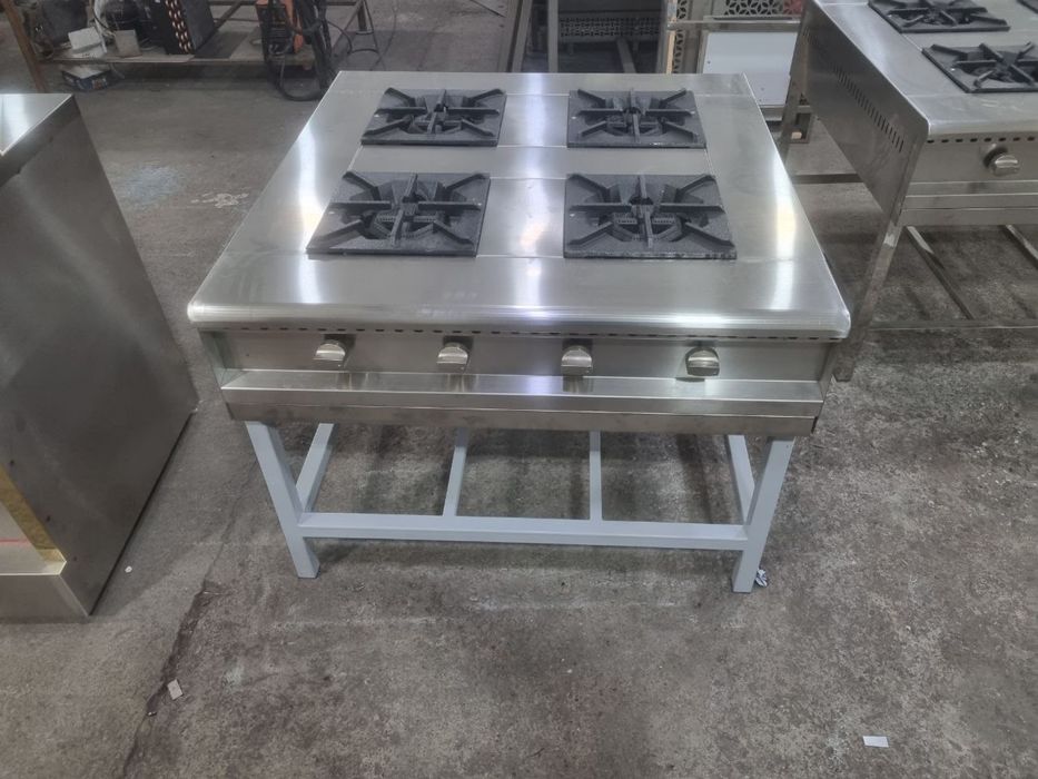 газовая плита – 4 конфорки/4 kanforkali gaz plita