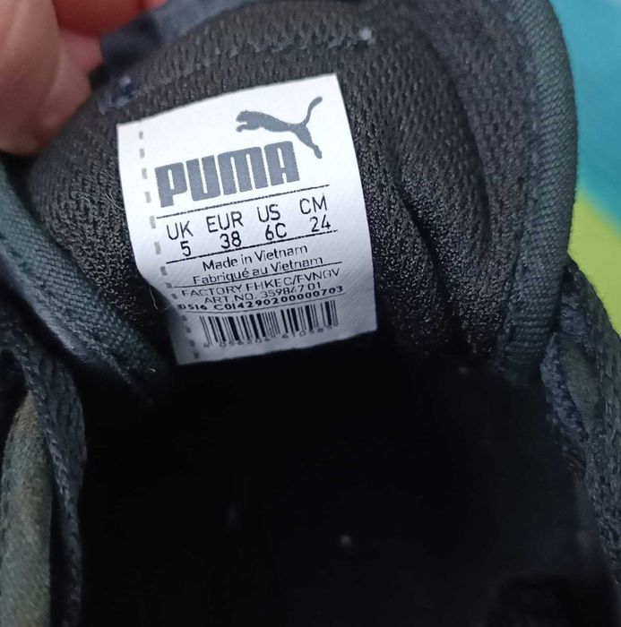 Pantofi sport puma negri nr. 38