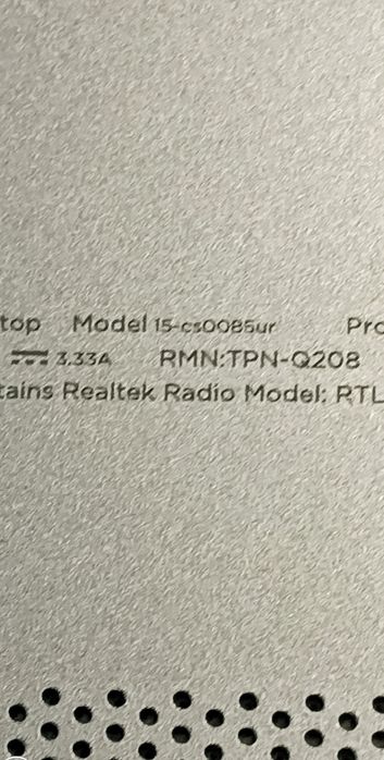 HP Pavilion 15 НЕ РАБОЧИЙ