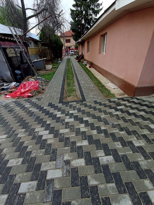 Montam pavaj si bordura