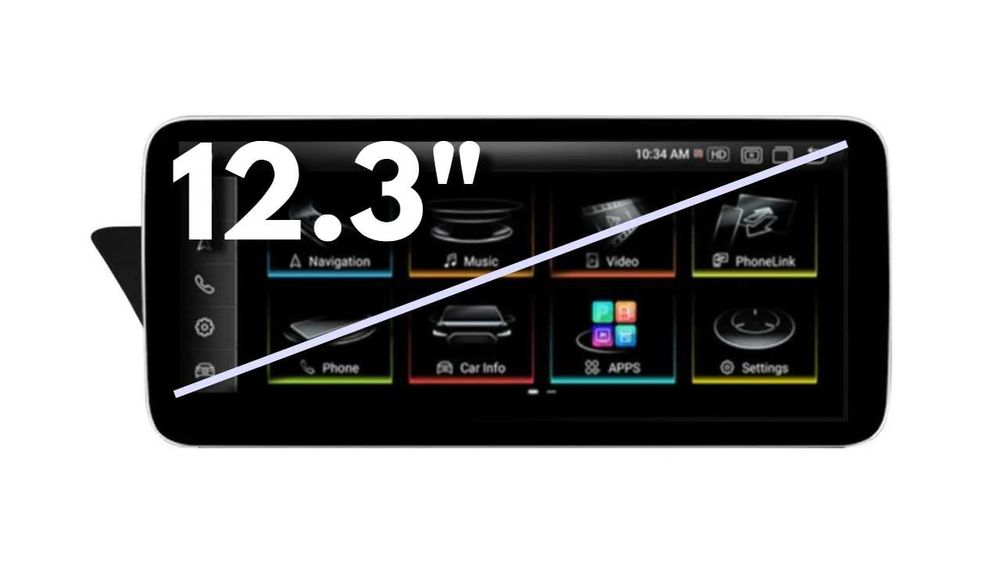 AUDI A4 A5 2009/2016 HIGH 12.3" - андроид навигация, 3206+12