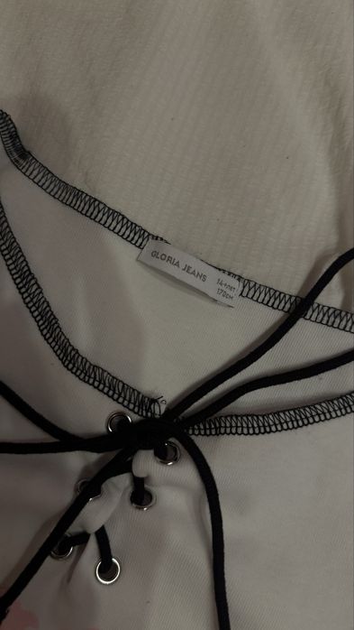 футболка для девочки с интересным дизайном