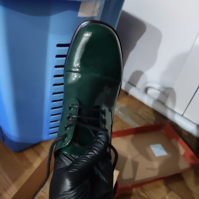 Ботинки кожанные