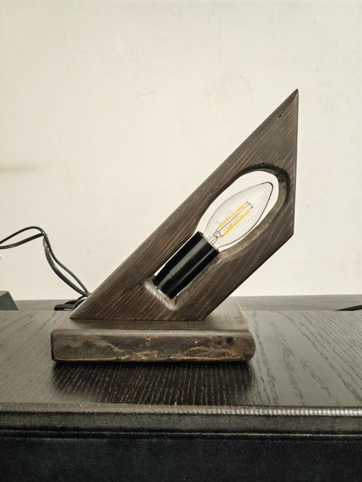 Настолна нощна лампа ръчна изработка