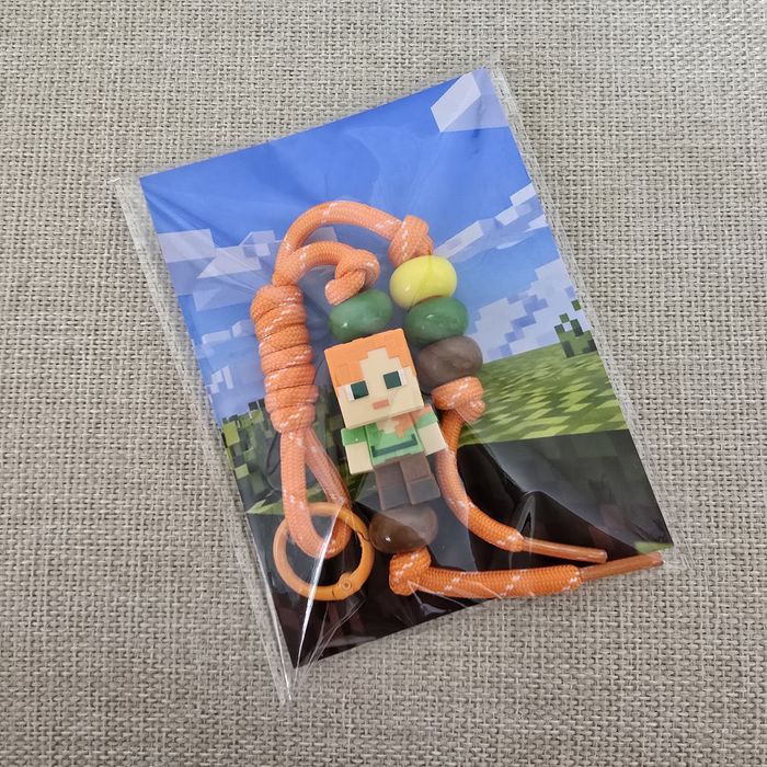 Брелок  kinder joy minecraft майнкрафт