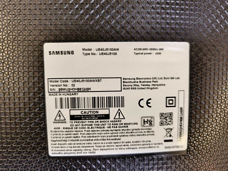Samsung UE40J5100AW  40 инча