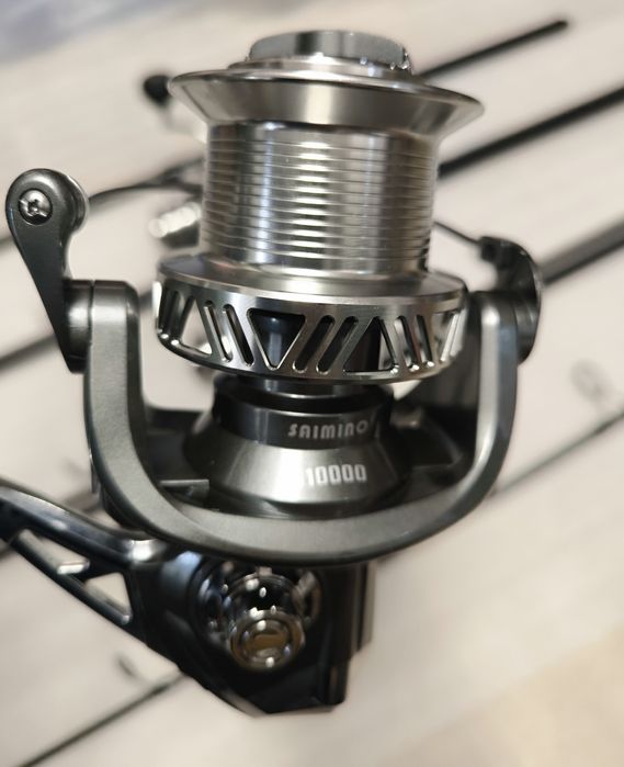 SET 3 Lansete FL VIPER 3.90m 3.5 LBS 2 tronsoane + 3 Mulinete JS10000