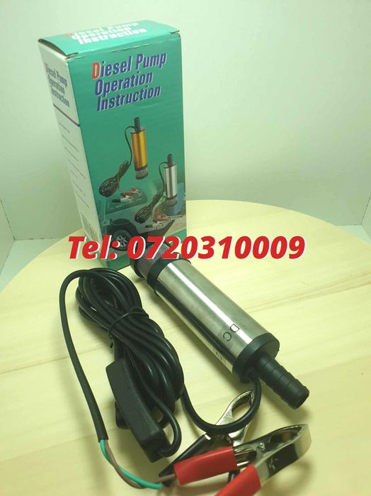 Pompa Transfer Combustibil Ulei Si Diesel 12v 60w