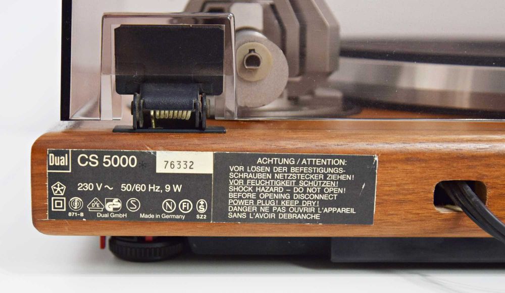 Pick-Up Dual CS 5000, vintage