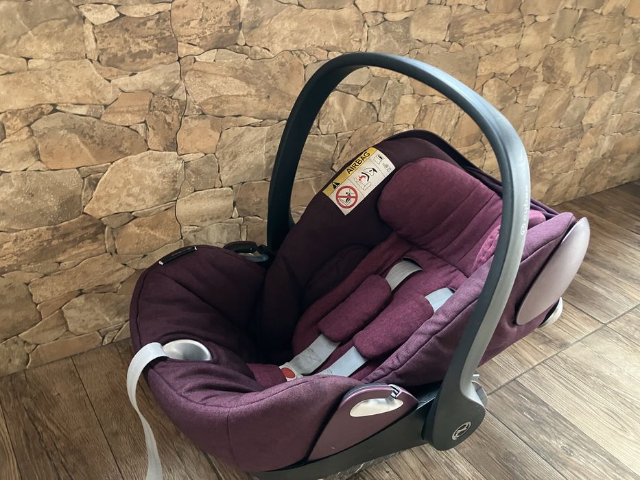 Cybex Cloud Q кошче + адаптери за orfeo или libelle и аксесоари