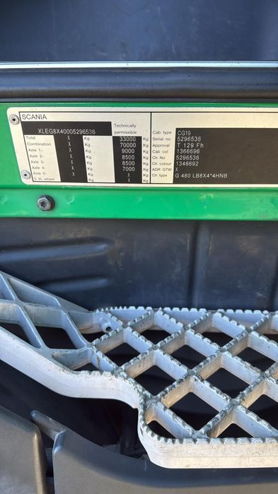 Hidrocurațitor/Vidanjă Scania G480