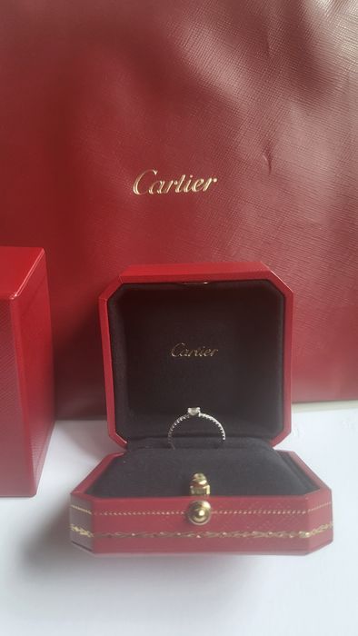 Inel cu diamante Cartier