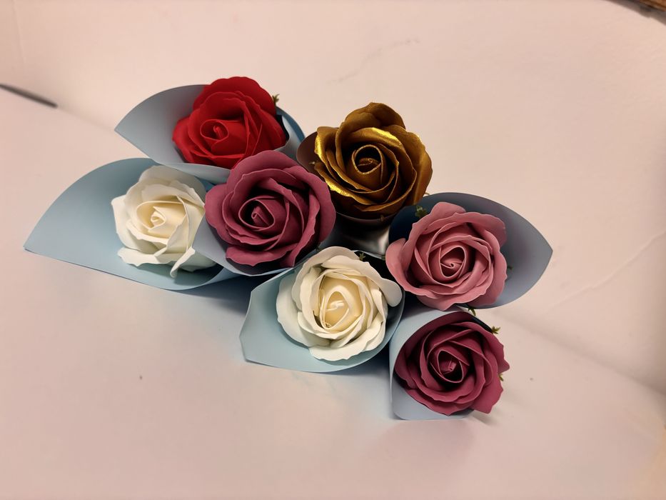 Buchete de trabdafiri din sapun