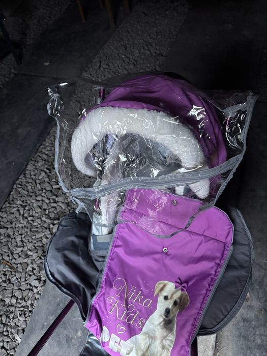 Детские санки теплые