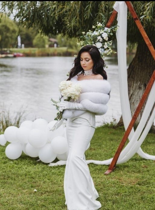 Sal blana alb, model Deluxe