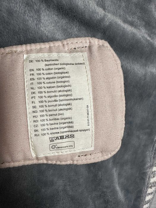 Marsupiu pentru bebelusi Manduca XT Denim Powder, pana la 20 kg, 3 pozitii