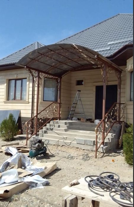 Навесы казырок ворото