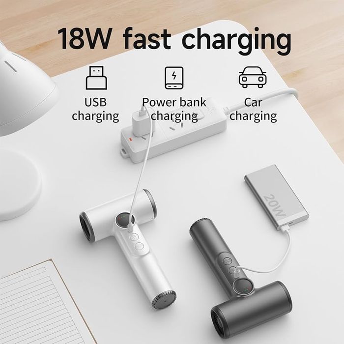 Безжичен сешоар с 3 регулируеми скорости  300W