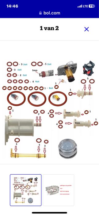 Ремонт, уплътнения, софтуер на кафеавтомати Delonghi