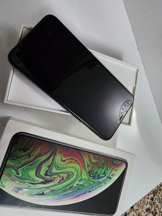 Iphone Xs Max Black 64GB Batareka 100% Uselenniy