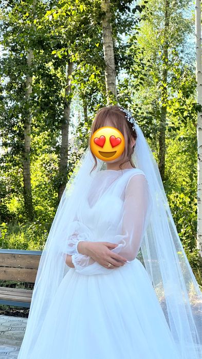 Свадебное платье в идеальном состоянии